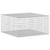 vidaXL Gabion met 3,5 mm Draad en 5x5 cm Gaas 100x100x50 cm