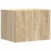 vidaXL Tv-meubelset Wandgemonteerd 5 pcs Sonoma Eiken Bewerkt hout