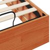 vidaXL Ottoman Bedframe Waskleur Bruin 80 x 200 cm Massief grenenhout