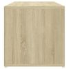 vidaXL Schoenenopbergbank 105x35x35 cm bewerkt hout sonoma eikenkleur