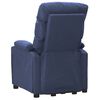 vidaXL Sta-op-massagestoel stof blauw
