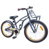 vidaXL Kinderfiets 18 Inch voor 5-7 jaar Donkergrijs