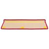 vidaXL Trapmatten zelfklevend 15 st 65x21x4 cm rood