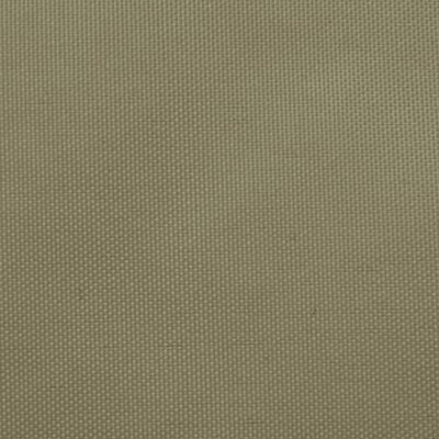 vidaXL Zonnescherm rechthoekig 3,5x5 m oxford stof beige