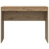 vidaXL Bureau Artisan Eiken 100 x 40 x 76 cm