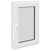 vidaXL Kelderraam RISOR 60 x 90 cm PVC en glas Antracietkleurig