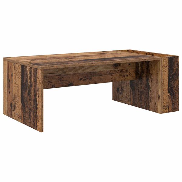 vidaXL Salontafel Oudhout 95 x 50 x 34 cm Bewerkt hout
