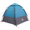 vidaXL Directe Tent met opslag Blauw 280 x 280 x 160 cm Staal
