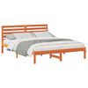vidaXL Bedframe Wasbruin 140 x 200 cm Massief grenenhout