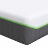 vidaXL Matras Wit en Grijs 80 x 200 cm Pocketvering