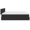 vidaXL Ottoman bed met matrassen 180x200cm fluweel zwart