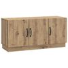 vidaXL TV-kast Artisanaal eiken 99 x 34,5 x 47 cm Bewerkt hout
