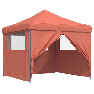 vidaXL Partytent Terracotta 292 x 292 x 315 cm Oxford Stof