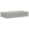 vidaXL Opbergbox 24 st Nonwoven stof 90 x 48 x 15 cm 64,8 L Grijs