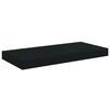 vidaXL Wandschappen zwevend 4 st 50x23x3,8 cm MDF zwart