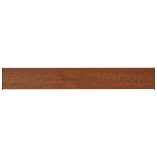 vidaXL Raamsokkel Bruin Hout 160 x 25 x 4,5 cm PVC