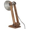 vidaXL Bureaulamp 25 W E27 23x13x52 cm vintage zilverkleurig