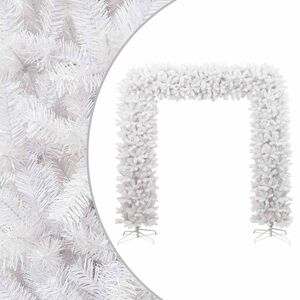 vidaXL Kerstboog 240 cm wit