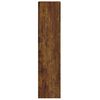 vidaXL Schoenenkast 63x24x103 cm bewerkt hout gerookt eikenkleurig
