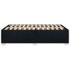 vidaXL Bedframe zonder matras 120x200 cm stof zwart