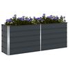 vidaXL Plantenbak Antraciet 480 x 50 x 45 cm Gegalvaniseerd staal