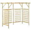 vidaXL Pergola voor 3 containers ge&iuml;mpregneerd grenenhout