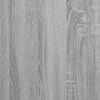 vidaXL Bedframe zonder matras 160x200 cm spaanplaat grijs Sonoma