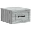 vidaXL Wandbeugel Bedkast Grijs sonoma 34,5 x 33 x 20 cm Bewerkt hout
