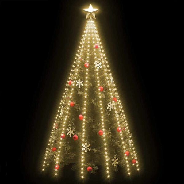 vidaXL Kerstboomverlichting met 500 LED's net 500 cm