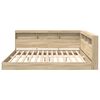 vidaXL Boekenkast Bed Sonoma eiken 180 x 200 cm Bewerkt hout