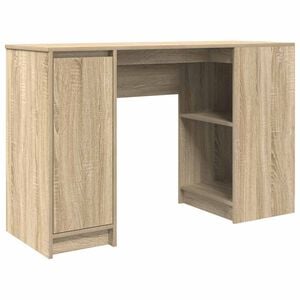vidaXL Bureau 120x42x76 cm spaanplaat sonoma eikenkleurig