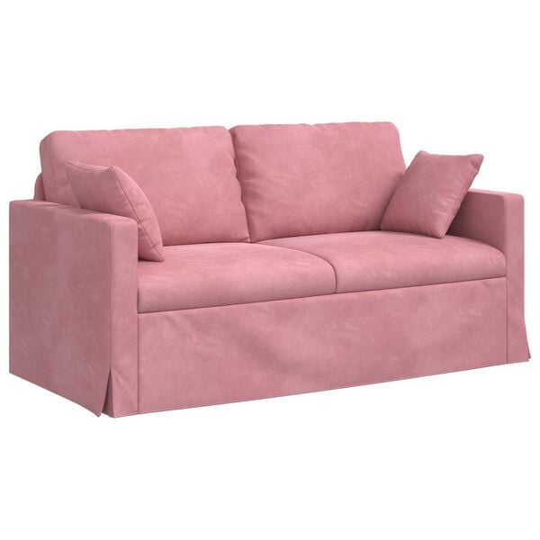 vidaXL Bank Roze Totale afmetingen: 158 x 78 x 80 cm (B x D x H)