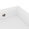 vidaXL Wandschappen 4 st Loggia 60x15x4 cm MDF wit
