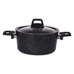 Excellent Houseware Braadpan met deksel 2,7 L aluminium