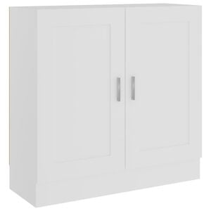 vidaXL Boekenkast 82,5x30,5x80 cm bewerkt hout wit