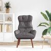 vidaXL Fauteuil Grijs 69 x 74 x 93 cm Kunstleer