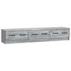 vidaXL TV-kast met lade Grijs sonoma 147 x 34,5 x 27 cm Bewerkt hout