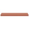 vidaXL Wandplank Wandgemonteerd Rood 90 x 23,5 x 4 cm Bewerkt hout