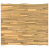 vidaXL Live Edge Tafelblad 90 x 80 x 3,2 cm Rechthoekig