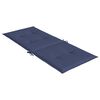 vidaXL Stoelkussens 6 st hoge rug stof marineblauw