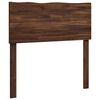 vidaXL Live Edge Hoofdbord ROSTOCK Donkerbruin 75 cm