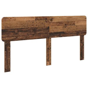 vidaXL Hoofdbord Oud Hout 90 cm Bewerkt hout