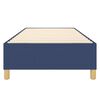 vidaXL Boxspring bed 90x190 cm stof blauw