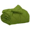vidaXL Vol jaar dekbed Groen 155 x 220 cm Microfiber