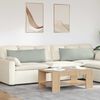 vidaXL Sofa Kussens 2 stuks Lichtgrijs 120 x 40 cm Cordstof