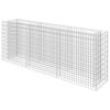 vidaXL Gabion plantenbak verhoogd 270x50x100 cm gegalvaniseerd staal