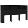 vidaXL Hoofdbordkast met LED 100x17x102 cm artisan eikenkleurig, hoofdbord kast, kast hoofdeinde bed, hoofdbord bed kast, hoofdbord kast bed