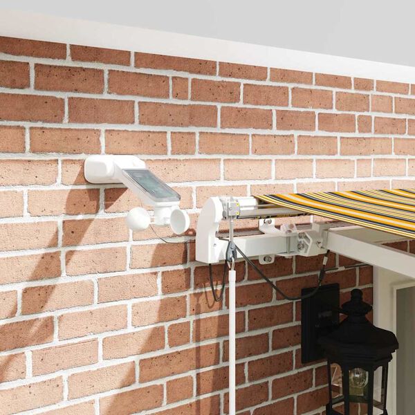 vidaXL Inklapbaar Zonnescherm Multikleur 500 &times; 350 cm