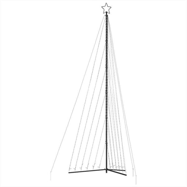 vidaXL LED-kerstboom 789 LEDs koud wit 476 cm