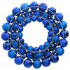 vidaXL Kerstkrans 45 cm polystyreen blauw